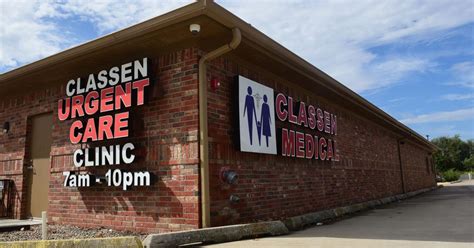 Classen urgent care - 2109 S Santa Fe Ave, Moore, OK 73160, USA Cross Streets: S. Santa Fe Ave & SW 19th. St. (405) 213-0256; Open Now until 08:00PM ; 0 patients in line; Accepted Insurance Plans Aetna, BCBS, Cigna, Medicare, Humana, Heatlh Choice, Medicaid (Sooner Care)...